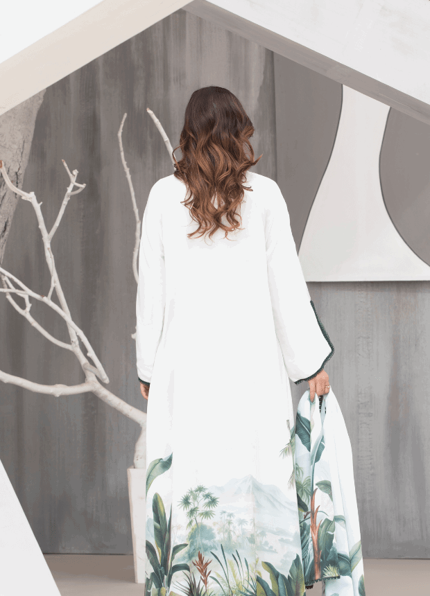 White Abaya