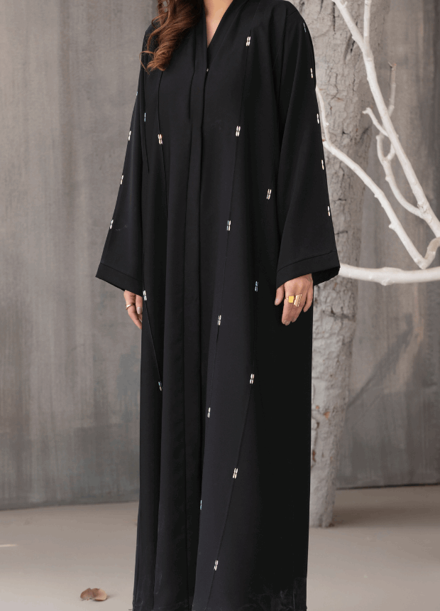 Black Luxury Abaya