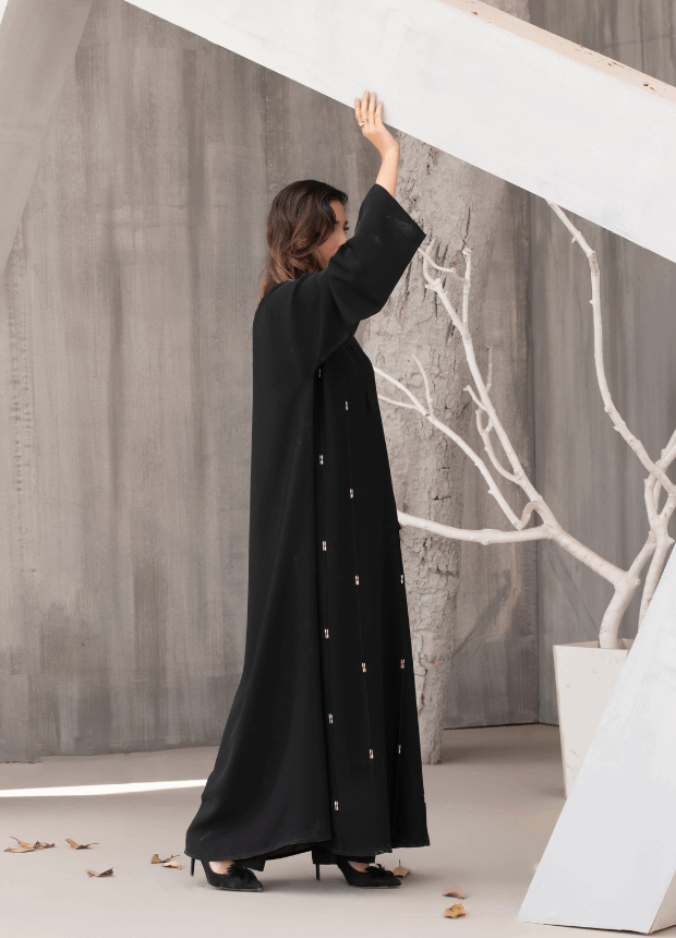 Black Luxury Abaya