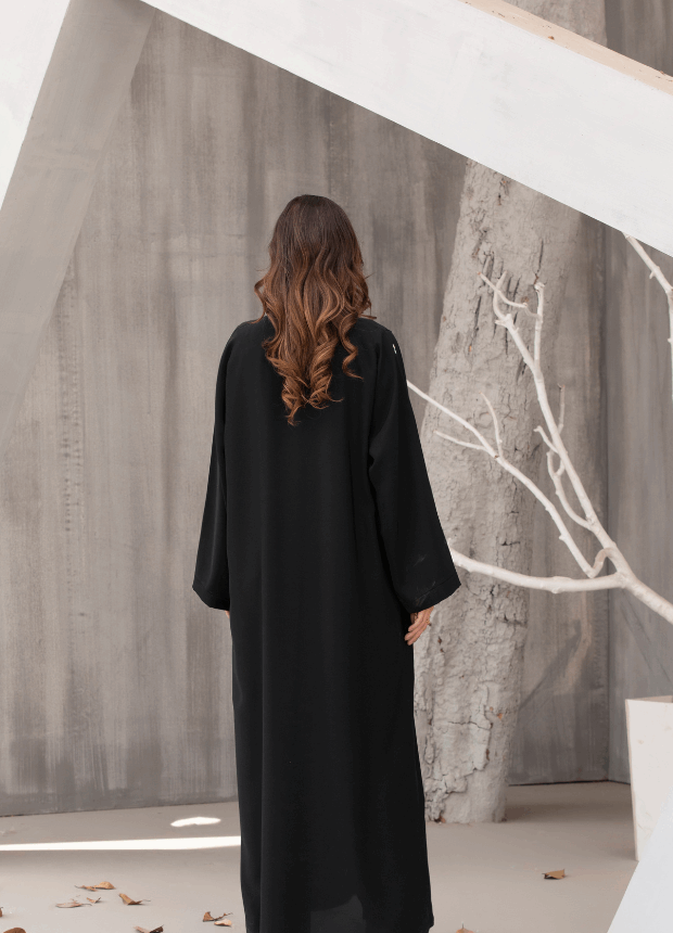 Black Luxury Abaya