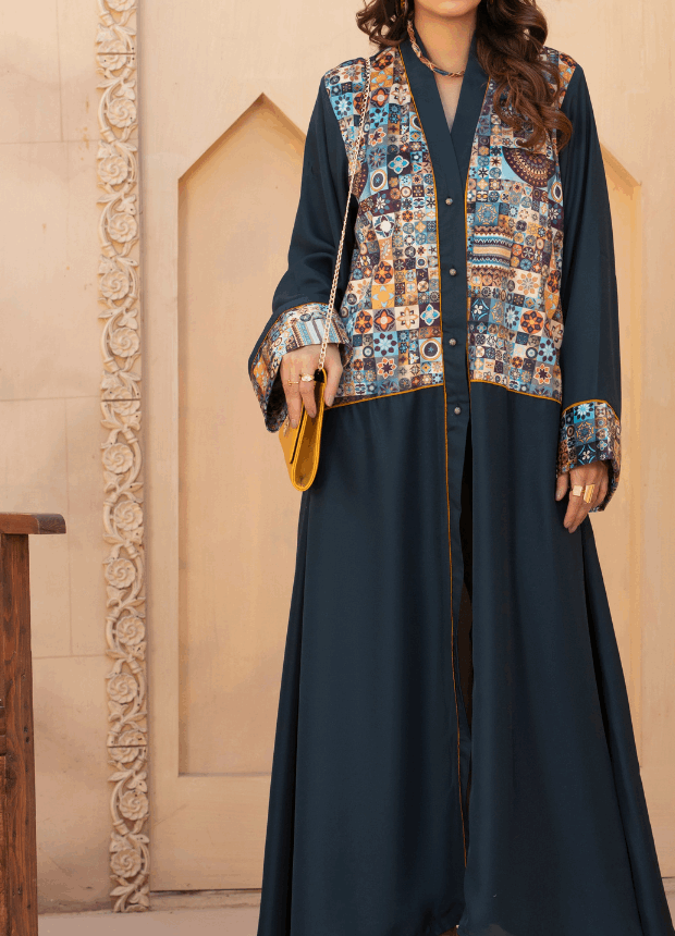 Front Open Abaya Design