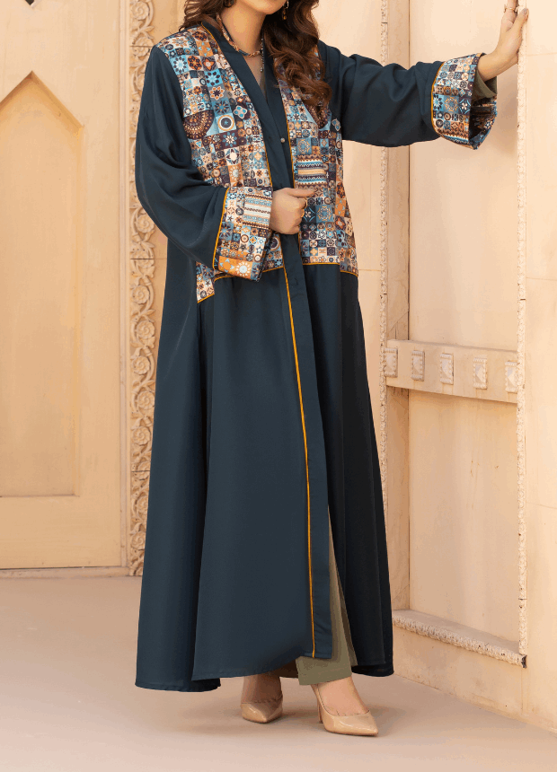 Front Open Abaya Design