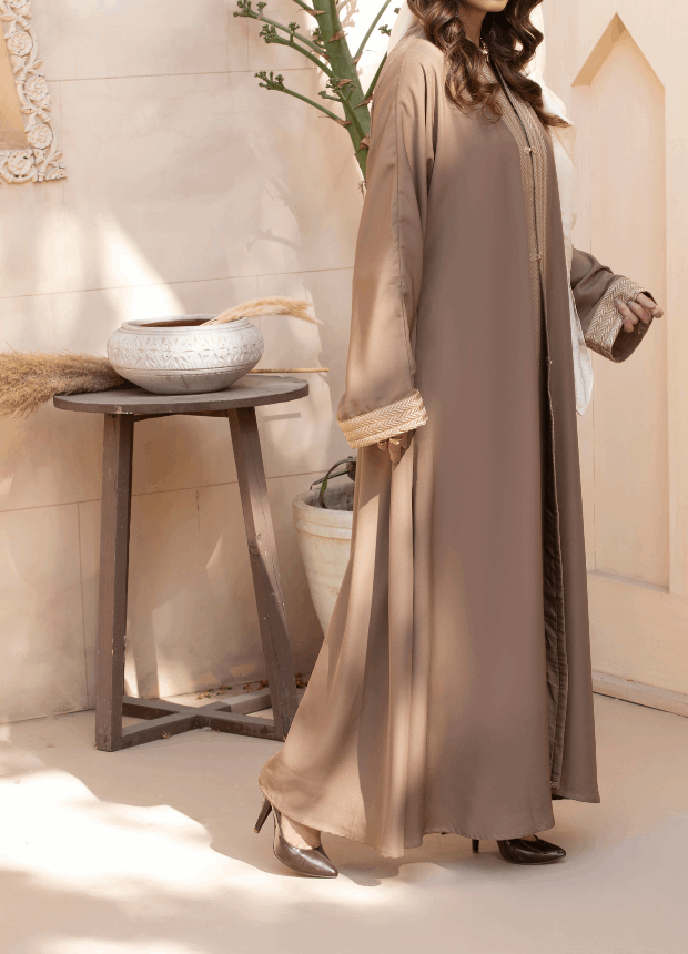 Front Open Abaya Style