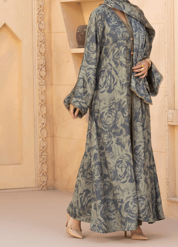 Printed Abaya Design