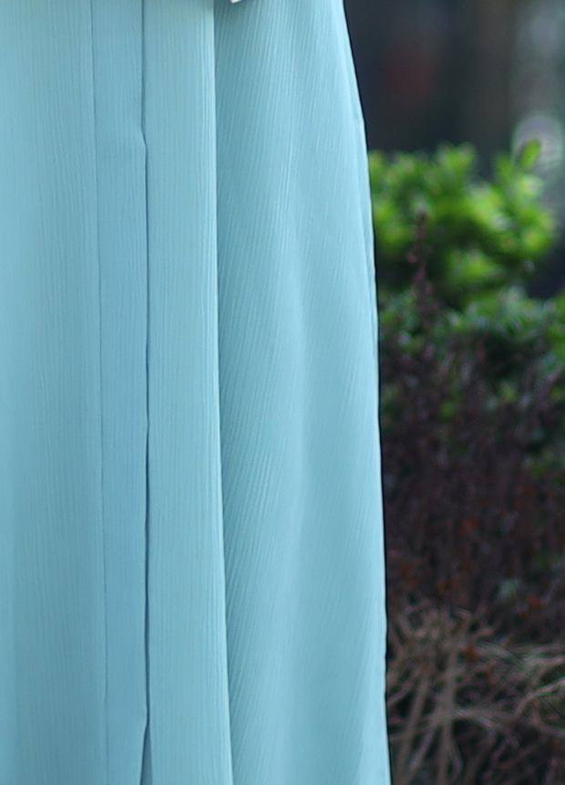 Light Blue Abaya Designs with Vertical Textured SX-215