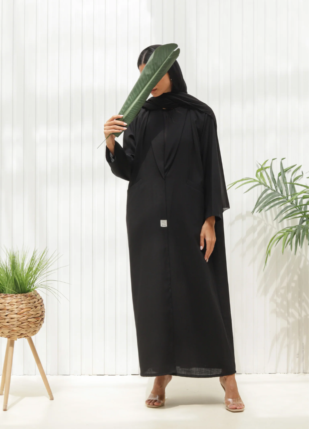 Grace Black Abaya 2